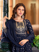Nayra Cut Kurti with Pant and Duppata