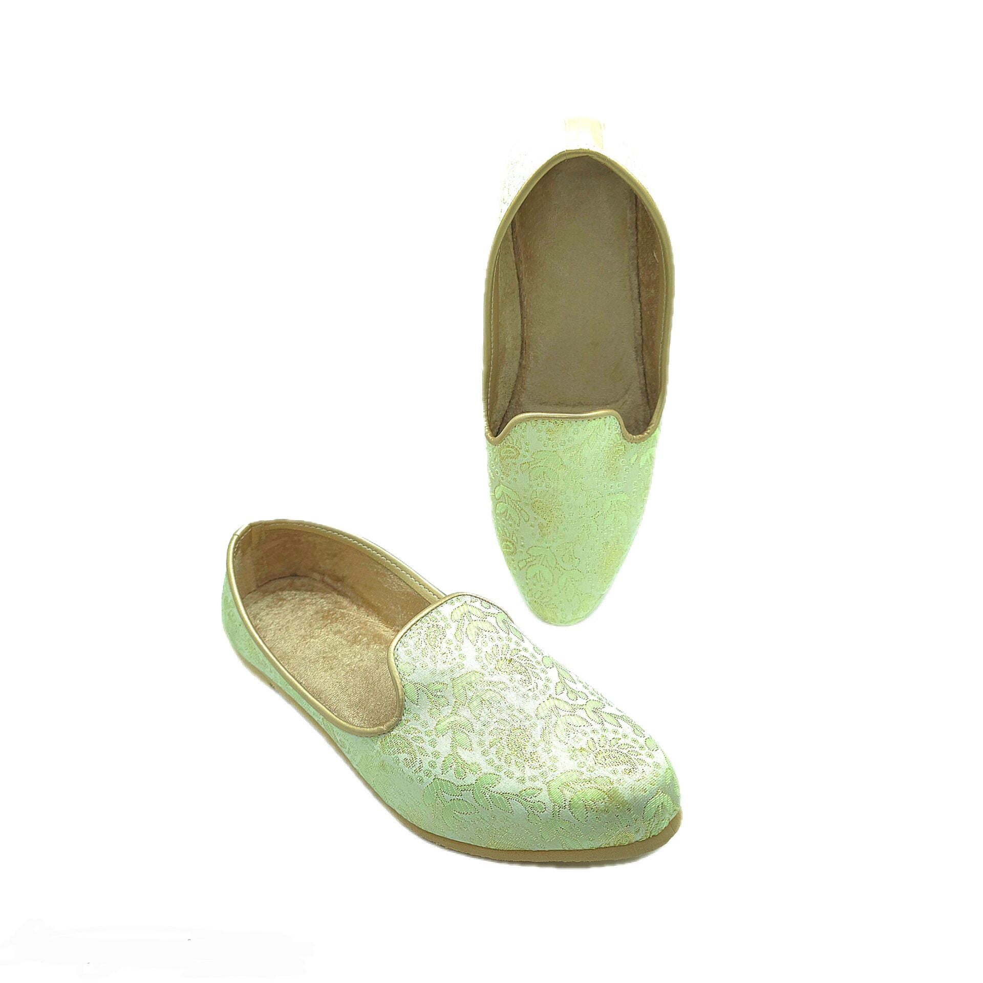 Embroidered Sherwani Jutti Mens