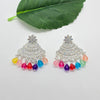 Multicolour Pearl Earrings