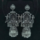 Silver Oxidised Earrings