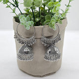 Silver Oxidised Earrings