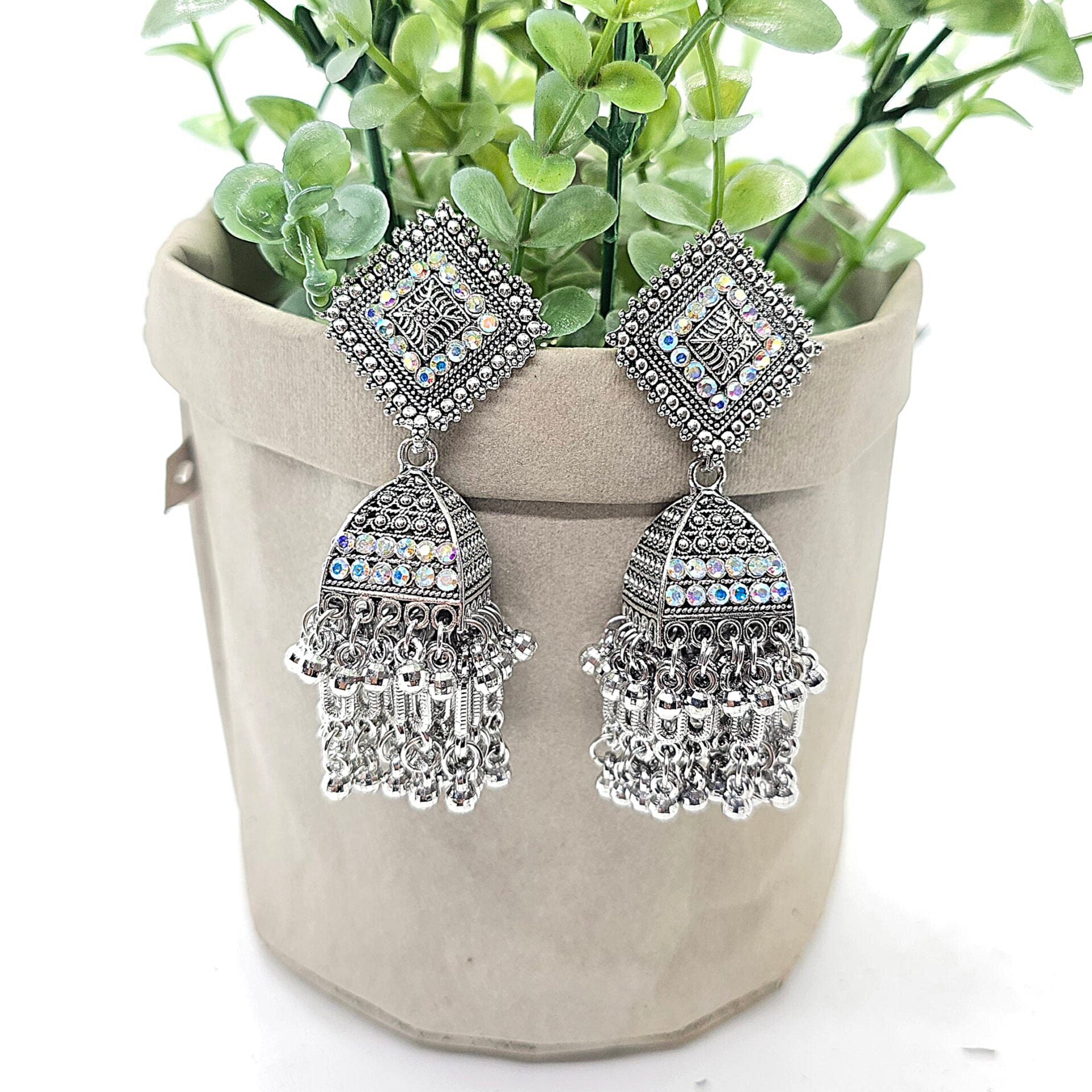Oxidised Earrings