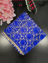 Blue Net Dupatta