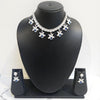 Blue Silver Necklace Set