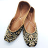 Black Embroidery Jutti / Majori