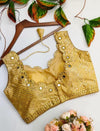 Cotton Silk EmbellishedReadymade Blouse