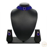 Choker Necklace Set with Earrings