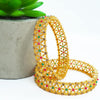 Gold-plated Bangle Set(Pack of 2)
