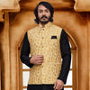 Golden Nehru Jacket