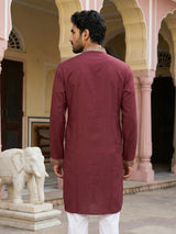 Thread Work Kurta Pajama