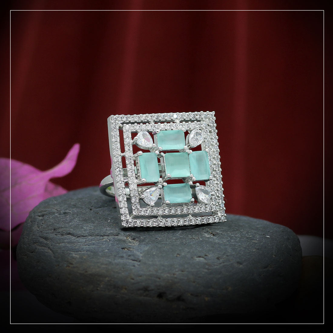 Square AD Rani Ring
