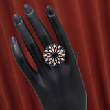 American Diamond Ring - Blue