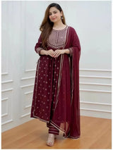 Nayra CutKurta Bottom & Dupatta Set