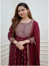 Nayra CutKurta Bottom & Dupatta Set