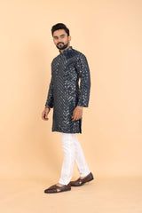 Sequenced Georgette Kurta Pajama