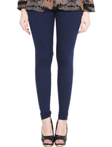 Free Size Stretchable Chudidar Leggings - Blue