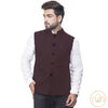 All Season Wear Nehru Jacket -Wine