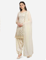Patiala Suit - White