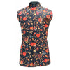 Floral Nehru Jacket - Black