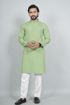 Pastel Green Ban Kurta Pajama