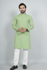 Pastel Green Ban Kurta Pajama