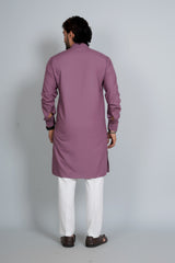 Pastel Purple Ban Kurta Pajama