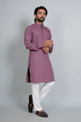 Pastel Purple Ban Kurta Pajama