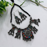 Oxidised Necklace