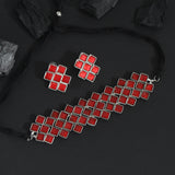 Oxidised Necklace