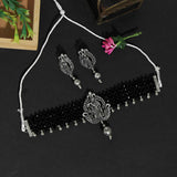 Choker Oxidised Necklace