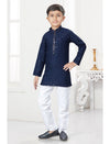 Blue Lucknowi Kurta Pajama Boys