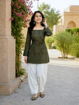 Bandhani Print Short Kurti