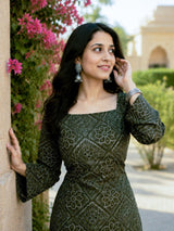 Bandhani Print Short Kurti