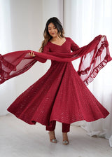 Frock Suit With Duppatta