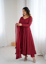 Frock Suit With Duppatta