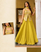 Embroidered Plazo Indo Western