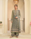 Crepe Digital Print Aari WorkSuit