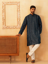 Embroidered & Sequin Kurta Pant