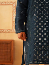 Embroidered & Sequin Kurta Pant