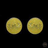 Stud Small Earrings Peacock