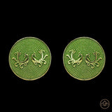 Stud Small Earrings Peacock