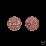 Stud Small Earrings Peacock