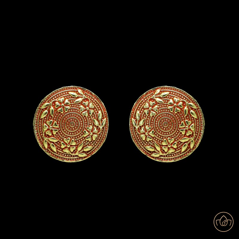 Stud Earrings floral