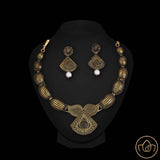 Oxidised Necklace Set