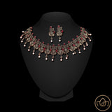 Oxidised Necklace Set