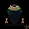 Choker Set with Jhumki Earrings