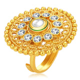 Gold Plated Diamond Ring