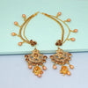 Golden Peach Bahubali Earrings