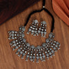 Oxidised Necklace Silver