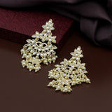 Kundan and Pearl Earrings